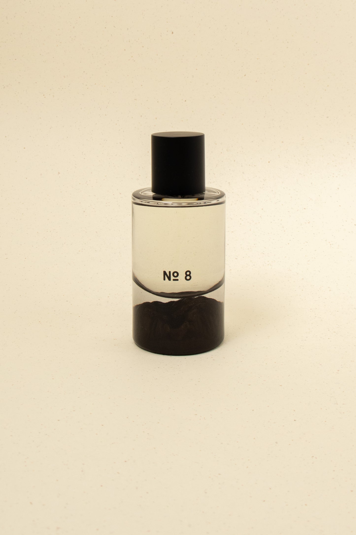 Fischersund No. 8 perfume bottle with elegant design and minimalist label, displayed against a neutral background.