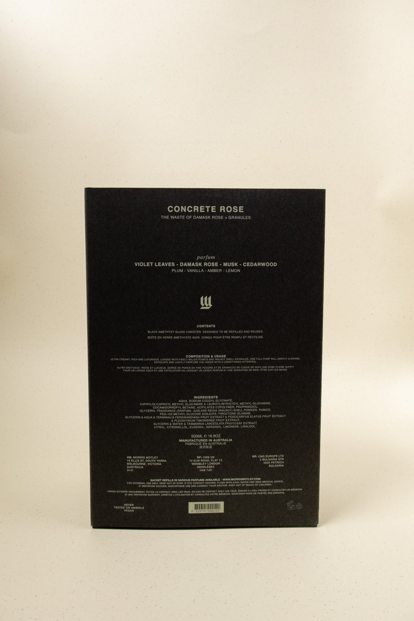 Concrete Rose Granule Handwash (Deluxe Gift Box) - Scented